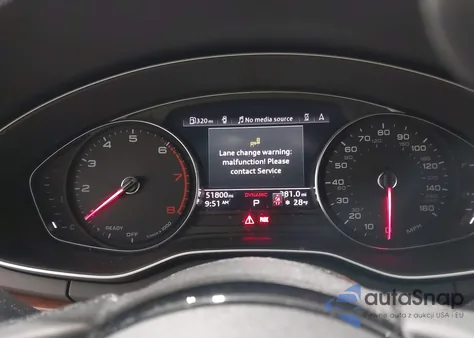 2022 Audi A5 Sportback Premium 40 Tfsi Quattro S Tronic z USA, uszkodzony, nr VIN WAUABCF50NA003644